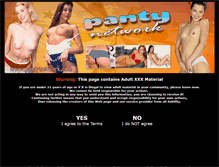 Tablet Screenshot of pantynetwork.com